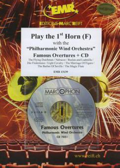 Play the 1st F Horn: Famous Overtures 1 Standard