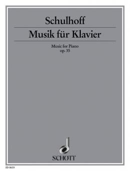 Music for Piano Op. 35 