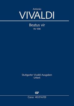Beatus vir RV 598 Standard