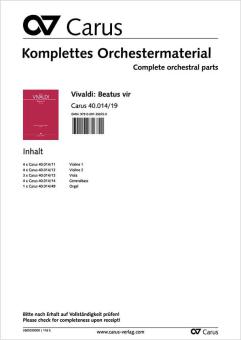 Beatus vir RV 598 Standard