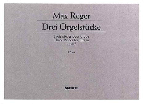 Trois pièces pour orgue op. 7 
