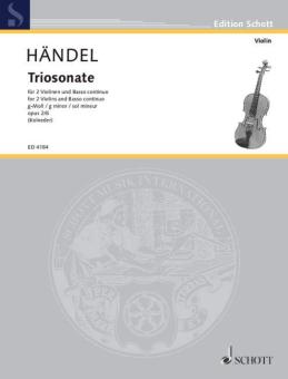 Nine Trio Sonatas Op. 2 No. 6 Standard