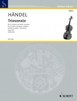 Nine Trio Sonatas Op. 2 No. 8 Standard