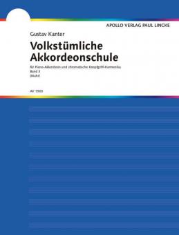 Méthode populaire Accordeon Vol. 3 