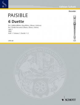 Six Duets Op. 1 Vol. 1 Standard