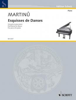 Esquisses de Danses H 220 Standard