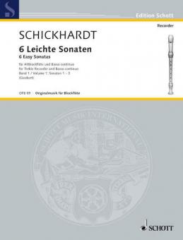 Six Easy Sonatas Vol. 1 Standard