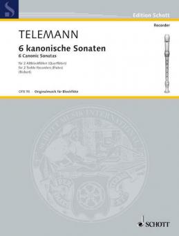 6 Canonic Sonatas Standard