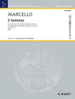 3 Sonates op. 2 Vol. 1 Standard
