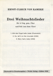 3 Weihnachtslieder 