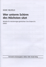 Wer unterm Schirm des Höchsten sitzt 