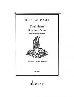 3 kleine Klavierstücke über alte Weihnachtslieder Standard