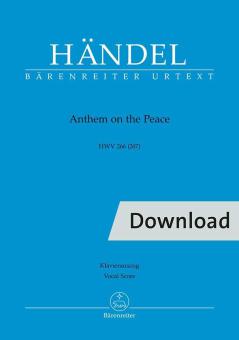 Anthem on the Peace HWV 266 (267) Download