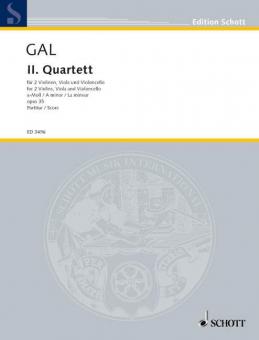 Quatour no 2 en la mineur op. 35 Standard