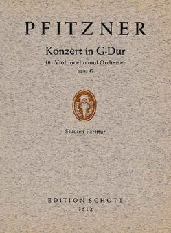 Cello Concerto in G Major Op. 42 