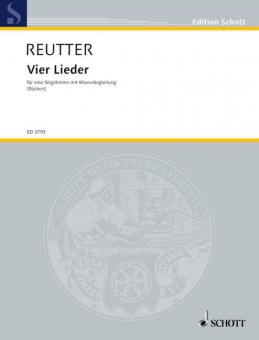 Vier Lieder op. 54 Standard
