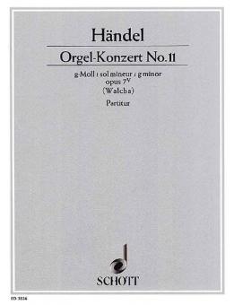 Organ Concerto No. 11 G Minor Op. 7/5 HWV 310 