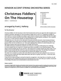 Christmas Fiddlers On The Housetop 