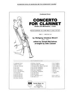 Concerto for Clarinet - Rondo 