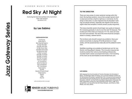 Red Sky At Night 