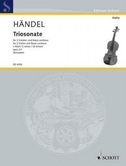 Nine Trio Sonatas Op. 2 No. 1 Standard