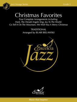Four Complete Arrangements including Hark, The Herald Angels Sing; Joy To The World; Go Tell It On The Mountain; We Wish You A Merry Christmas 