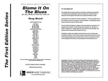 Blame It On The Blues 