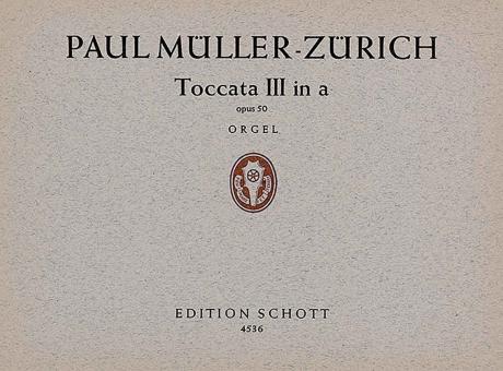 Toccata III in A op. 50 