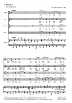 Chant du soir op. 92,3 Standard