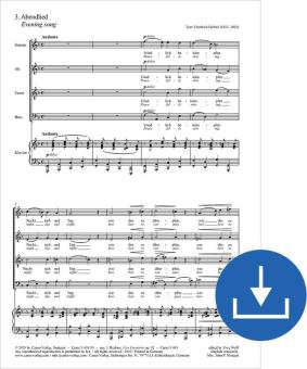 Chant du soir op. 92,3 Download