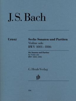 Sonates et Partitas pour violon solo BWV 1001-1006 