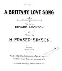 A Brittany Love Song 