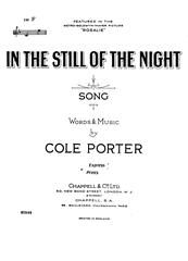 In The Still Of The Night 