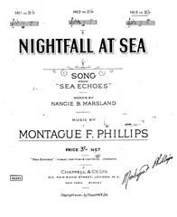 Nightfall At Sea 