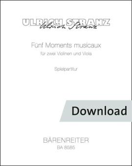 5 Moments musicaux 