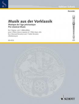 Musique de l'âge préclassique Standard