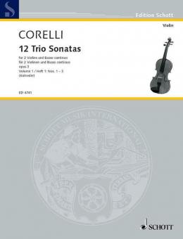 12 Triosonatas Op. 3 Vol. 1 Standard