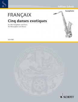 Cinq danses exotiques Standard