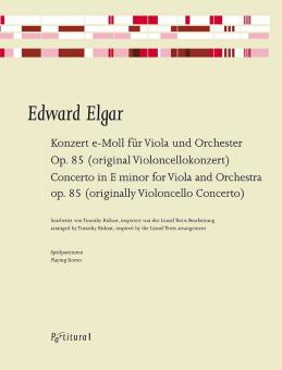 Konzert e-Moll op. 85 