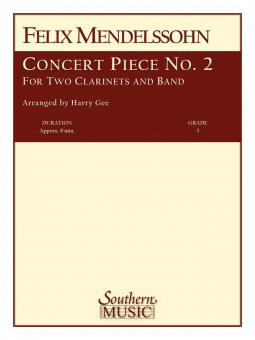 Concertpiece No. 2 for Two Clarinets and Band 