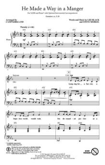 He Made A Way In A Manger 