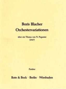 Variations orchestrales 