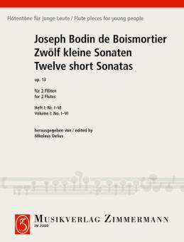 12 petites sonates op. 13 Vol. 1 : no. 1-6 Download