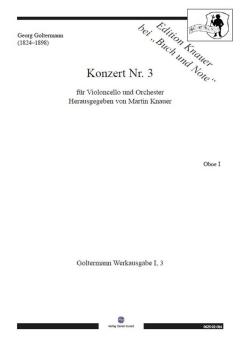 Konzert Nr. 3 - Oboe 1 
