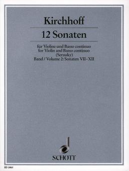 12 Sonates Vol. 2 