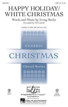 Happy Holiday/White Christmas - Guitar 