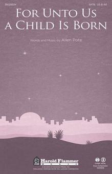 For Unto Us A Child Is Born - Score 