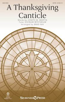 A Thanksgiving Canticle - Full Score 