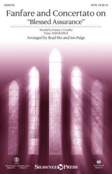 Fanfare and Concertato on "Blessed Assurance" - Full Score 