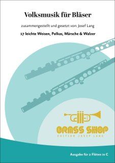 Volksmusik für Bläser - 2 Flöten 